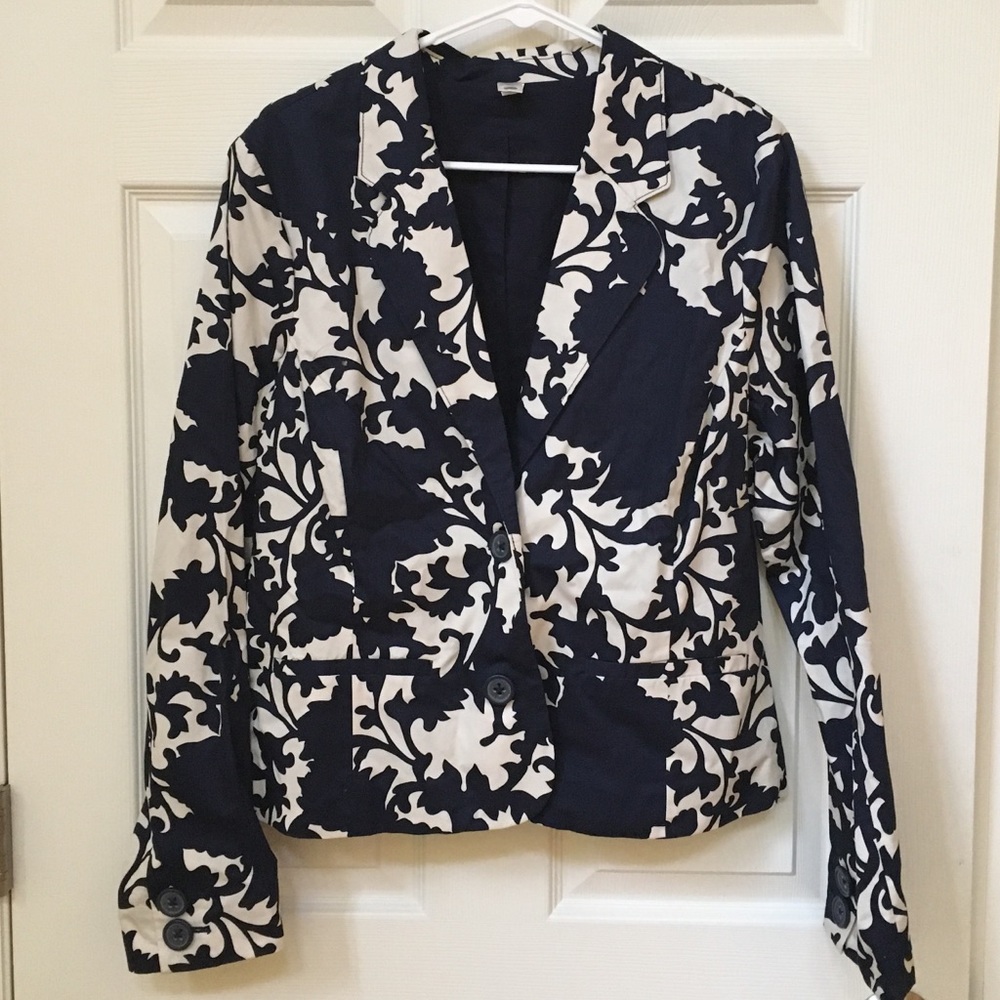 Old Navy XL Navy and white blazer